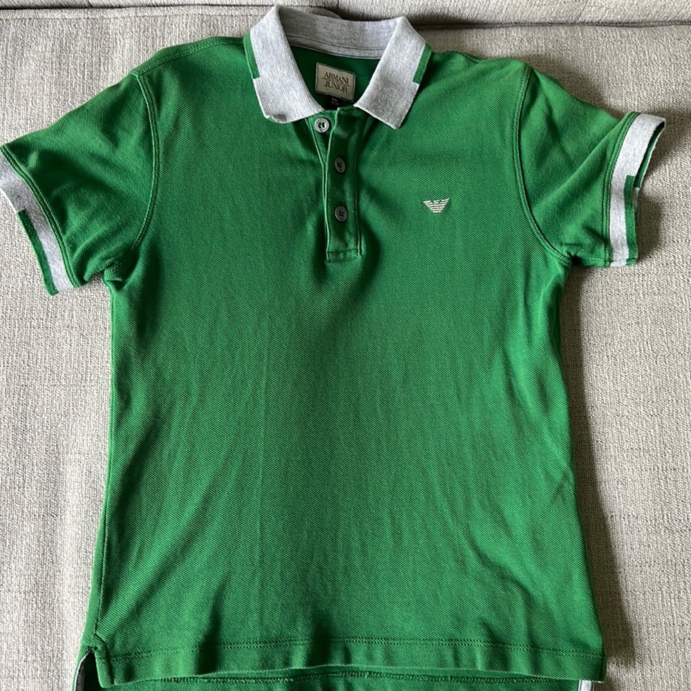 Armani Junior Short Sleeve Polo size 6